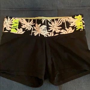 PINK yoga shorts